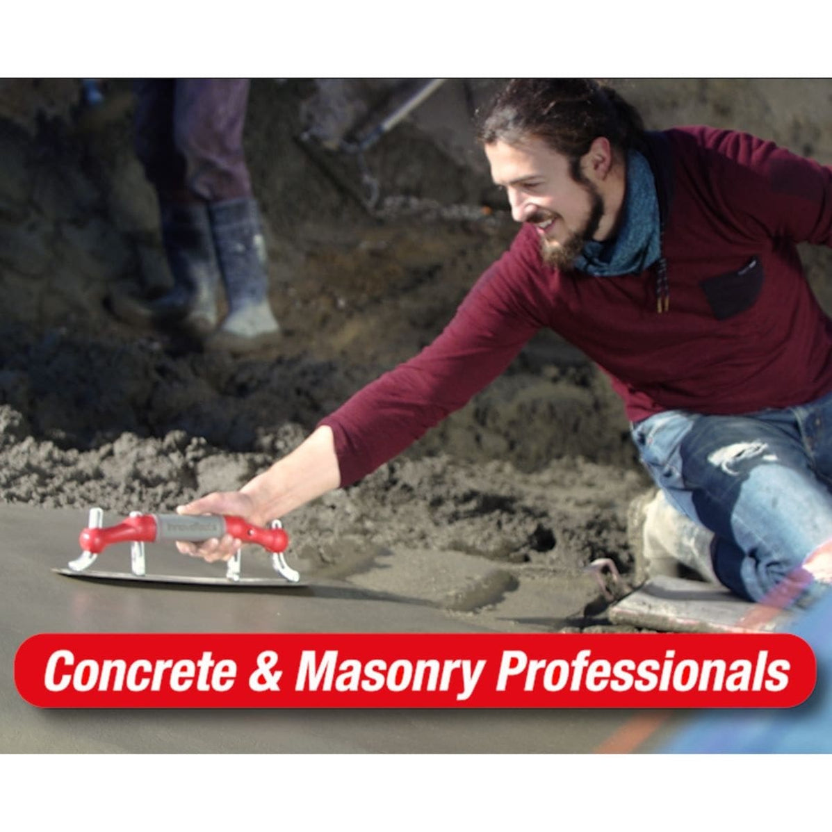 Trowel Application Curved Adjustable Radius Trowel For Curved Surfaces, Columns & Domes ...